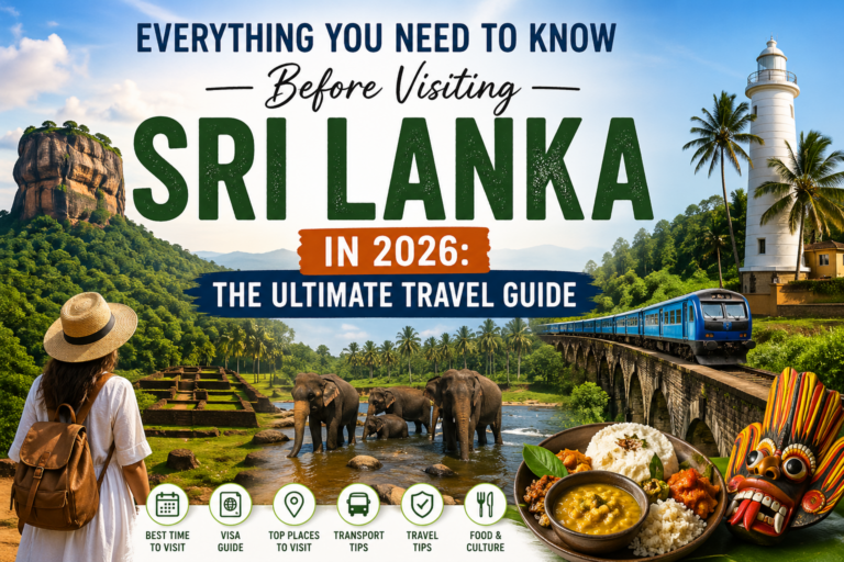 Everything You Need to Know Before Visiting Sri Lanka in 2026: The Ultimate Travel Guide